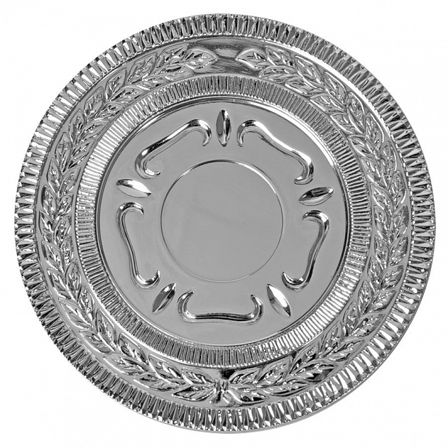 Медаль наградная  "Серебро" с логотипом в Волгограде заказать по выгодной цене в кибермаркете AvroraStore