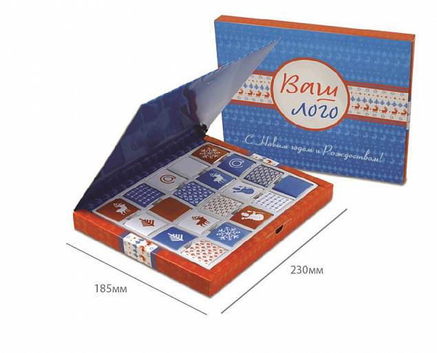 Набор шоколада Choco Book на заказ с логотипом в Волгограде заказать по выгодной цене в кибермаркете AvroraStore