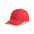 Бейсболка RECY SIX, красный, 6 клиньев, 100 % переработанный полиэстер, липучка с логотипом в Волгограде заказать по выгодной цене в кибермаркете AvroraStore