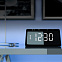 Часы настольные Bridge с функцией беспроводной зарядки с логотипом в Волгограде заказать по выгодной цене в кибермаркете AvroraStore