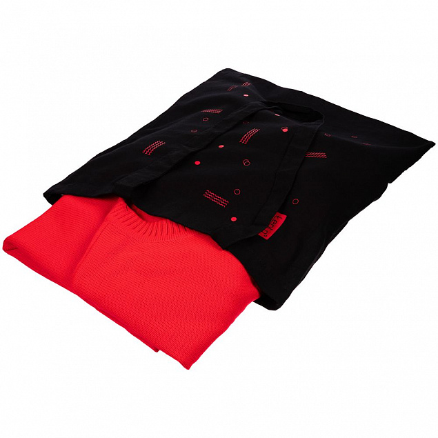 Джемпер оверсайз унисекс Stated в сумке, красный с логотипом в Волгограде заказать по выгодной цене в кибермаркете AvroraStore