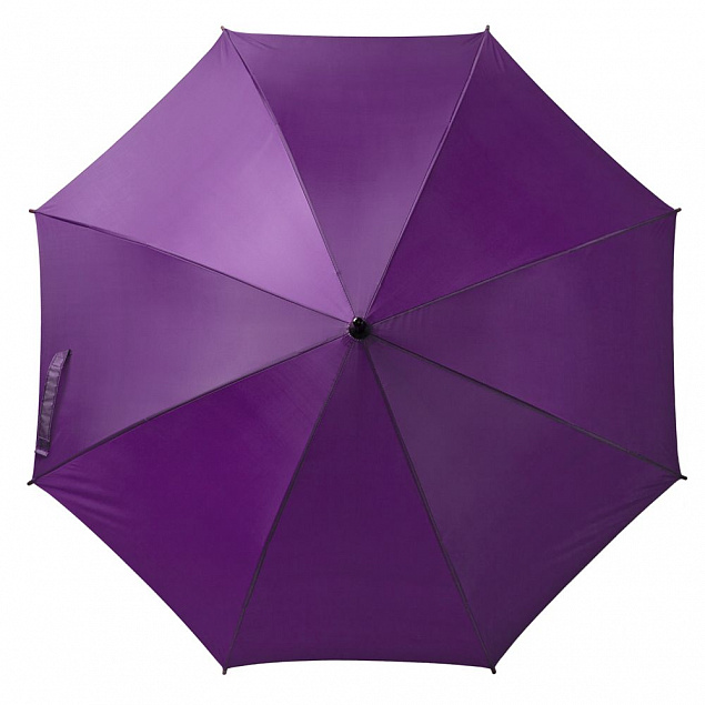 Зонт-трость Standard, фиолетовый с логотипом в Волгограде заказать по выгодной цене в кибермаркете AvroraStore