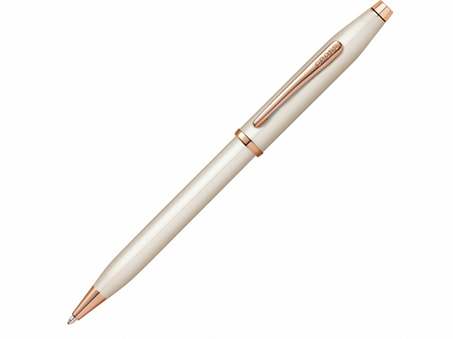 Шариковая ручка Cross Century II Pearlescent White Lacquer с логотипом в Волгограде заказать по выгодной цене в кибермаркете AvroraStore