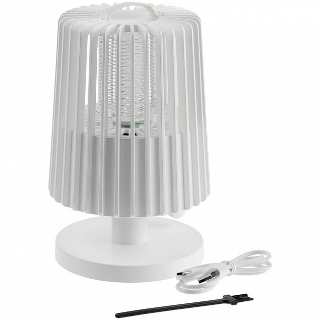 Антимоскитная лампа Insecto, белая с логотипом в Волгограде заказать по выгодной цене в кибермаркете AvroraStore