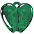 HEART CLACK, держатель для ручки с логотипом в Волгограде заказать по выгодной цене в кибермаркете AvroraStore
