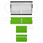 Футляр для маски Devon, зеленый с логотипом в Волгограде заказать по выгодной цене в кибермаркете AvroraStore