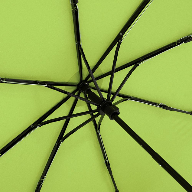 Зонт складной OkoBrella, зеленое яблоко с логотипом в Волгограде заказать по выгодной цене в кибермаркете AvroraStore