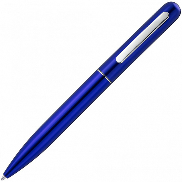 Ручка шариковая Scribo, синяя с логотипом в Волгограде заказать по выгодной цене в кибермаркете AvroraStore