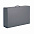 Коробка складная подарочная, 37x25x10cm, кашированный картон, черный с логотипом в Волгограде заказать по выгодной цене в кибермаркете AvroraStore