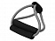 Эспандер в форме 8, серый/черный с логотипом в Волгограде заказать по выгодной цене в кибермаркете AvroraStore