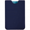 Чехол для карточки Dorset, синий с логотипом в Волгограде заказать по выгодной цене в кибермаркете AvroraStore