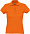 Рубашка поло женская PASSION 170, оранжевая с логотипом в Волгограде заказать по выгодной цене в кибермаркете AvroraStore