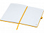 Блокнот Honua форматом A5 из переработанной бумаги с обложкой из переработанного ПЭТ, оранжевый с логотипом в Волгограде заказать по выгодной цене в кибермаркете AvroraStore