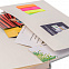Бизнес-блокнот А5 FLIPPY, серый, твердая обложка, в линейку с логотипом в Волгограде заказать по выгодной цене в кибермаркете AvroraStore