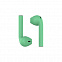 Наушники беспроводные с зарядным боксом TWS AIR SOFT, цвет мятный с логотипом в Волгограде заказать по выгодной цене в кибермаркете AvroraStore
