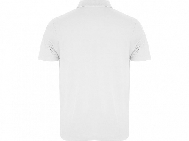 Рубашка поло Austral мужская, белый с логотипом в Волгограде заказать по выгодной цене в кибермаркете AvroraStore