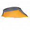 Палатка трекинговая Maxfield 2, серая с оранжевым с логотипом в Волгограде заказать по выгодной цене в кибермаркете AvroraStore