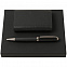 Набор Hugo Boss: визитница с аккумулятором 4000 мАч и ручка, черный с логотипом в Волгограде заказать по выгодной цене в кибермаркете AvroraStore