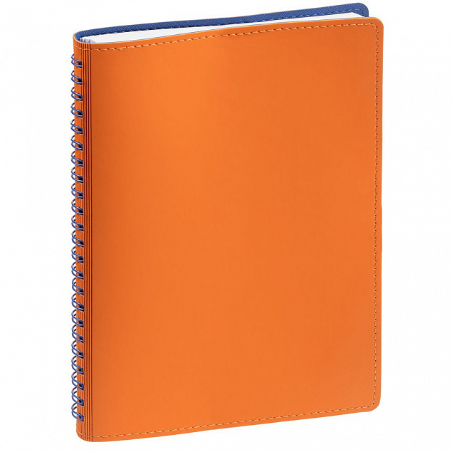 Набор Spring Shall, оранжевый с синим с логотипом в Волгограде заказать по выгодной цене в кибермаркете AvroraStore