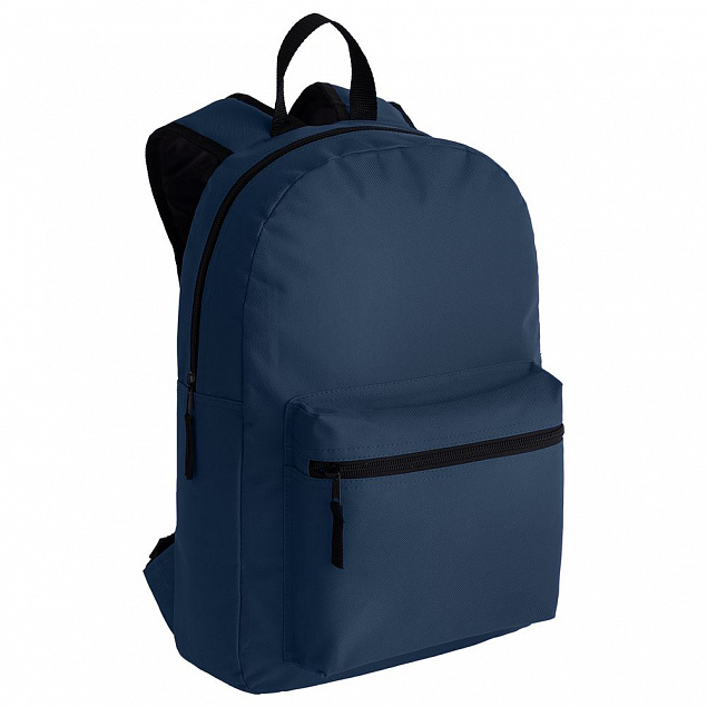 Рюкзак Base, темно-синий с логотипом в Волгограде заказать по выгодной цене в кибермаркете AvroraStore