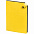 Ежедневник Angle, недатированный, желтый с логотипом в Волгограде заказать по выгодной цене в кибермаркете AvroraStore