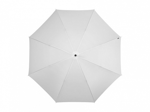 Зонт трость Halo, механический 30, белый с логотипом в Волгограде заказать по выгодной цене в кибермаркете AvroraStore