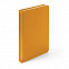 Ежедневник недатированный Duncan, А5,  оранжевый, белый блок с логотипом в Волгограде заказать по выгодной цене в кибермаркете AvroraStore