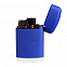 Зажигалка Zenga, турбо, многоразовая, синяя с логотипом в Волгограде заказать по выгодной цене в кибермаркете AvroraStore