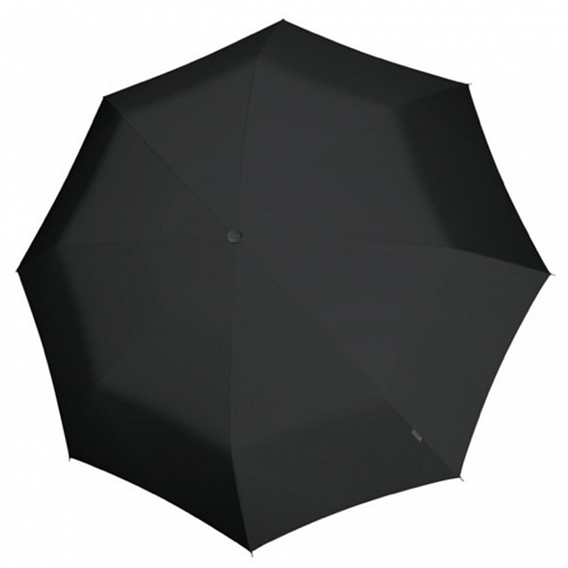 Зонт-трость U.900, черный с логотипом в Волгограде заказать по выгодной цене в кибермаркете AvroraStore