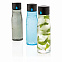 Бутылка для воды Aqua из материала Tritan, синяя с логотипом в Волгограде заказать по выгодной цене в кибермаркете AvroraStore