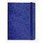 Ежедневник недатированный Boomer, А5,  синий ройал, кремовый блок, без обреза с логотипом в Волгограде заказать по выгодной цене в кибермаркете AvroraStore