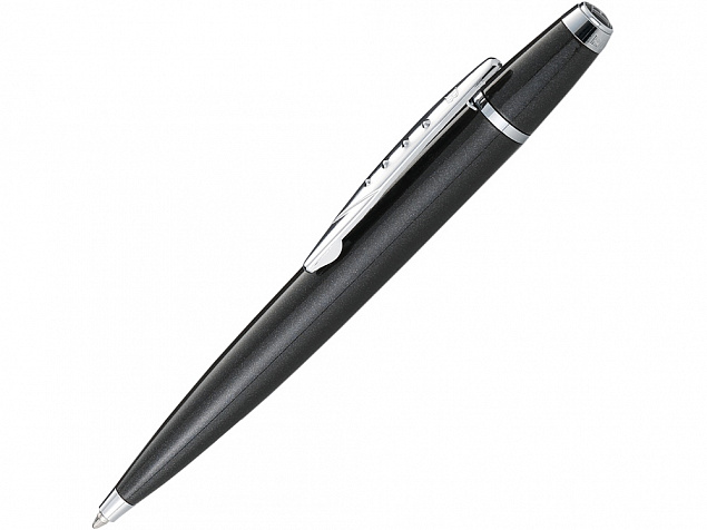Ручка шариковая Margaux от Balmain, черный с логотипом в Волгограде заказать по выгодной цене в кибермаркете AvroraStore