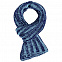 Шарф Chain Multi, сине-голубой с логотипом в Волгограде заказать по выгодной цене в кибермаркете AvroraStore