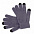 Перчатки  сенсорные ACTIUM, серый, акрил 100% с логотипом в Волгограде заказать по выгодной цене в кибермаркете AvroraStore