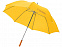 Зонт Karl 30 механический, желтый с логотипом в Волгограде заказать по выгодной цене в кибермаркете AvroraStore