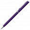 Ручка шариковая Hotel Chrome, ver.2, фиолетовая с логотипом в Волгограде заказать по выгодной цене в кибермаркете AvroraStore