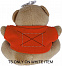Медведь плюшевый на брелоке с логотипом в Волгограде заказать по выгодной цене в кибермаркете AvroraStore