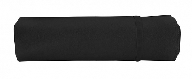 Полотенце Atoll Medium, черное с логотипом в Волгограде заказать по выгодной цене в кибермаркете AvroraStore