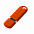 Флешка Memo, 16 Гб, оранжевая с логотипом в Волгограде заказать по выгодной цене в кибермаркете AvroraStore