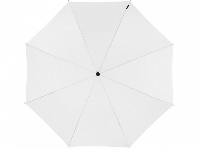 Зонт-трость Arch полуавтомат 23, белый с логотипом в Волгограде заказать по выгодной цене в кибермаркете AvroraStore