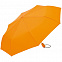 Зонт складной AOC, оранжевый с логотипом в Волгограде заказать по выгодной цене в кибермаркете AvroraStore