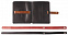 Автобумажник Leaf Explorer, черный с коричневым хлястиком с логотипом в Волгограде заказать по выгодной цене в кибермаркете AvroraStore