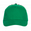 Бейсболка 11 Зелёный с логотипом в Волгограде заказать по выгодной цене в кибермаркете AvroraStore