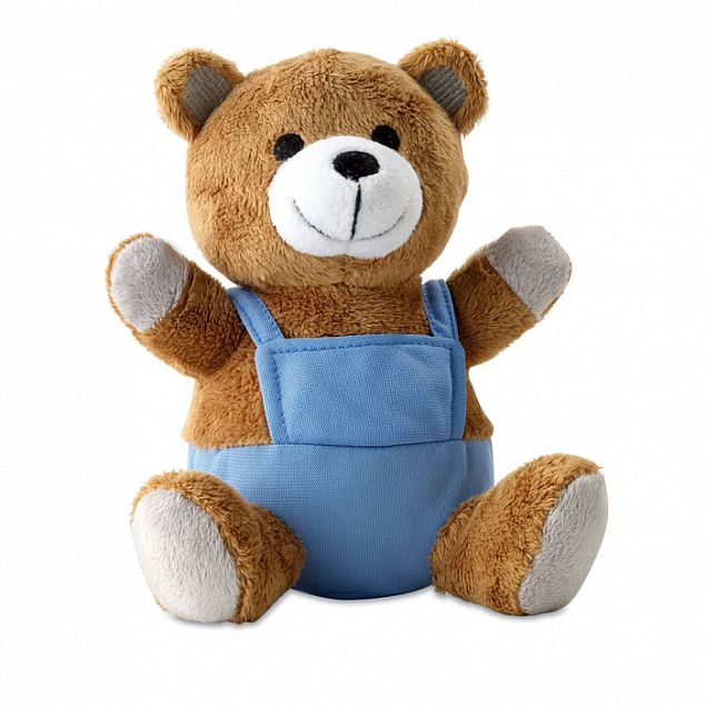 Игрушка Плюшевый медведь с логотипом в Волгограде заказать по выгодной цене в кибермаркете AvroraStore