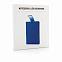 Блокнот с закладкой-фонариком, синий с логотипом в Волгограде заказать по выгодной цене в кибермаркете AvroraStore