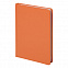 Ежедневник недатированный Anderson, А5,  оранжевый, белый блок с логотипом в Волгограде заказать по выгодной цене в кибермаркете AvroraStore