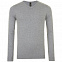 Пуловер мужской Glory Men, серый меланж с логотипом в Волгограде заказать по выгодной цене в кибермаркете AvroraStore