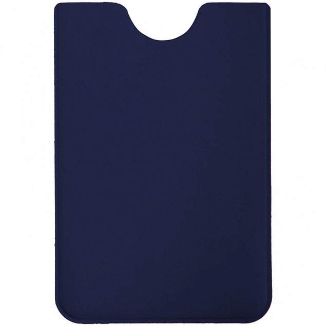 Чехол для карточки Dorset, синий с логотипом в Волгограде заказать по выгодной цене в кибермаркете AvroraStore