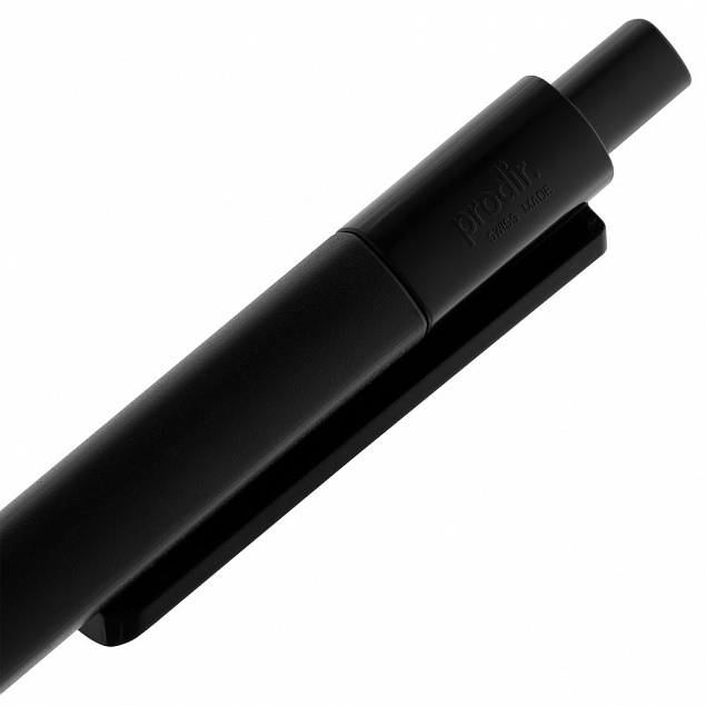 Ручка шариковая Prodir DS4 PMM-P, черная с логотипом в Волгограде заказать по выгодной цене в кибермаркете AvroraStore