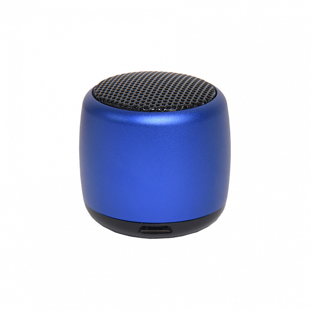 Портативная mini Bluetooth-колонка Sound Burger "Loto" синий с логотипом в Волгограде заказать по выгодной цене в кибермаркете AvroraStore